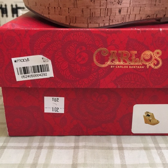 Carlos Santana “Malor” Cork Wedge Heel 👠 - Picture 5 of 6